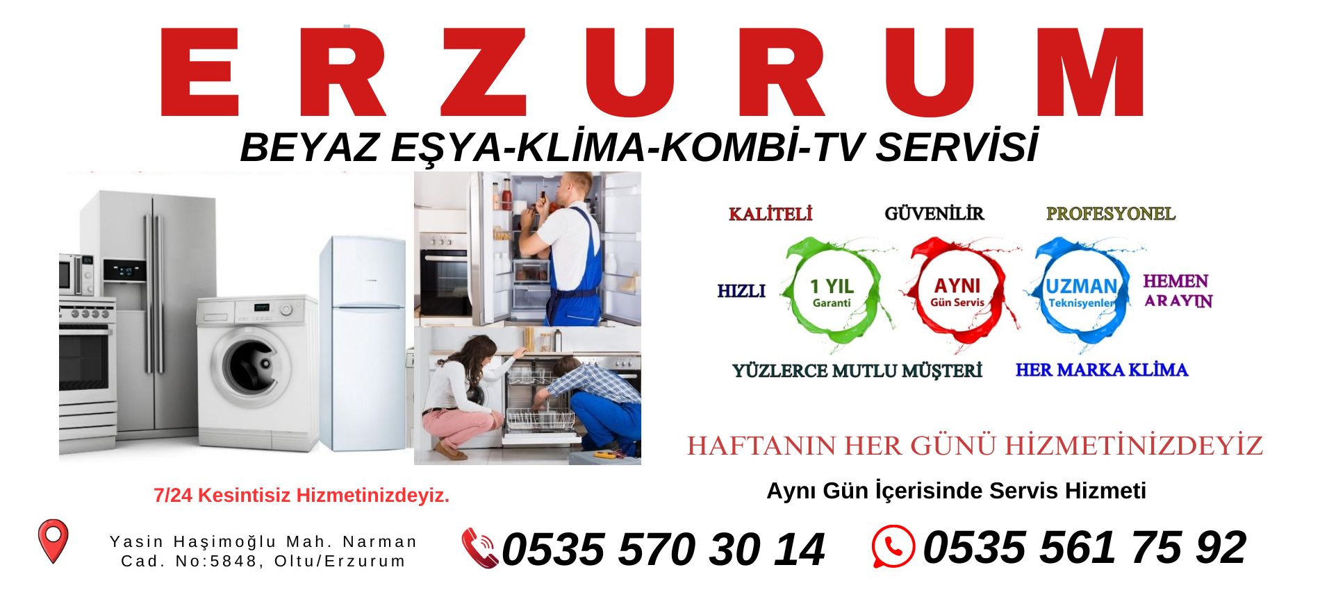 Erzurum Beyaz Eşya